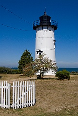 Picket Fence Invites Visitors to Explore East Chop Lighthouse